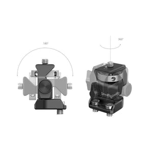 SmallRig 회전 및 기울기 조절이 가능한 모니터 마운트, 1/4"-20 나사 마운트 2904B