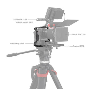 SmallRig MB-N11 배터리 그립이 있는 Nikon Z 6II/Z 7II용 카메라 케이지3866