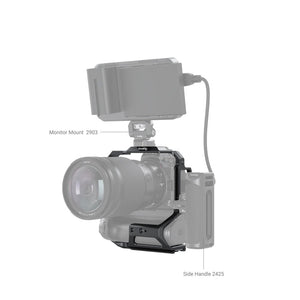 SmallRig MB-N11 배터리 그립이 있는 Nikon Z 6II/Z 7II용 카메라 케이지3866
