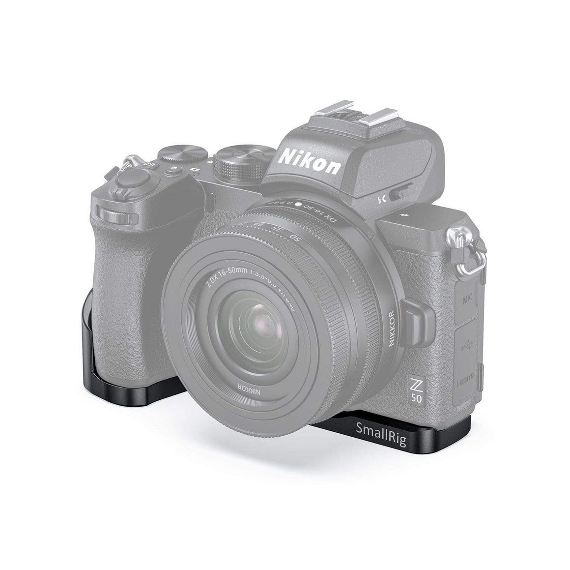 니콘 Z50 카메라용 SmallRig 블로깅 마운팅 플레이트 2525