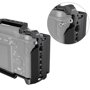 Sony A6100/A6300/A6400 카메라 용 케이지(실리콘 핸들 포함) 3164