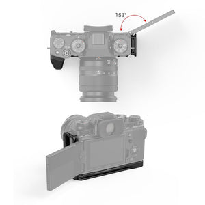 후지필름 X-T4 카메라 용 SmallRig L 브래킷 2812